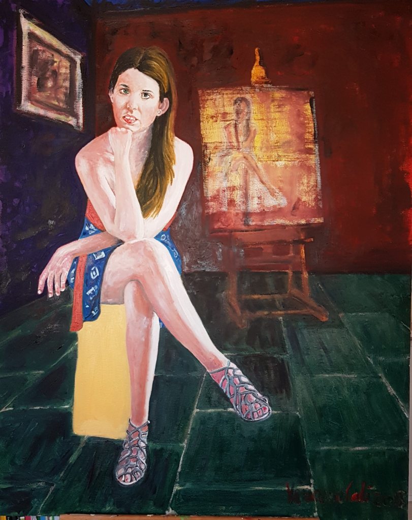 The Model in Front of the Artist